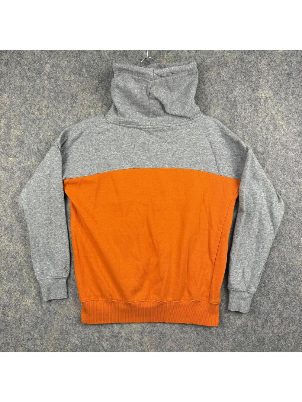 Clemson Tigers Women’s Funnel Neck Hoodie Gray Orange Purple White Small EUC 696 - Picture 5 of 7